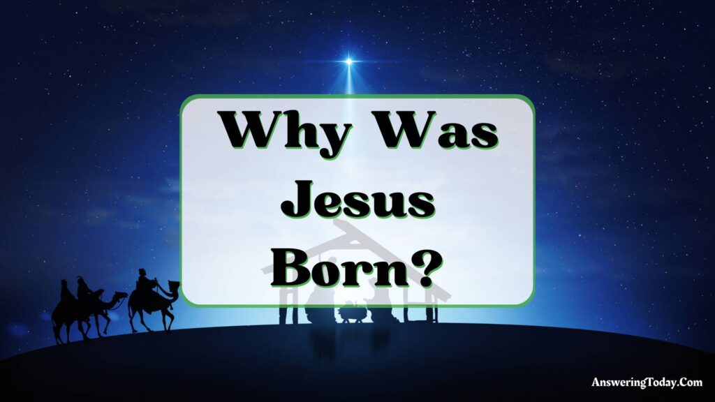 why was jesus born